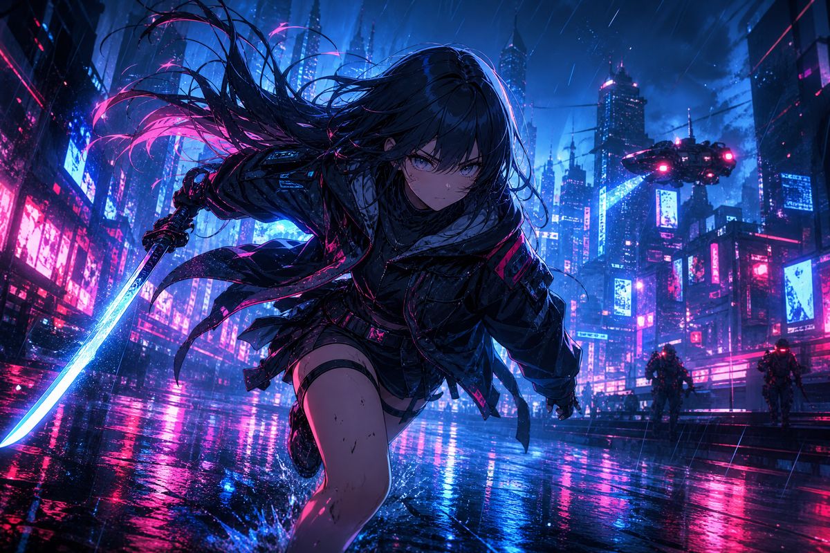 猎奇-霓虹都市代码少女动漫剪辑